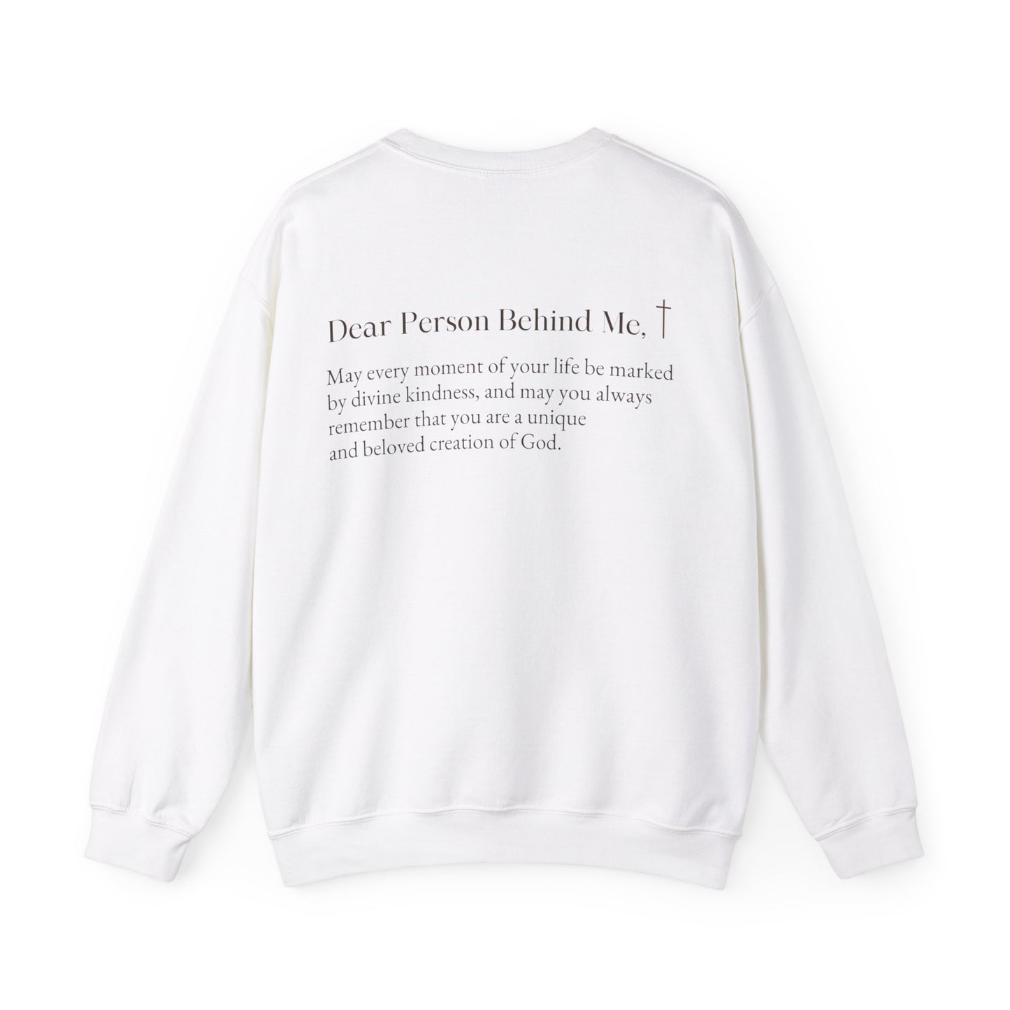 Round Neck Sweatshirt - Christian Encouragement 