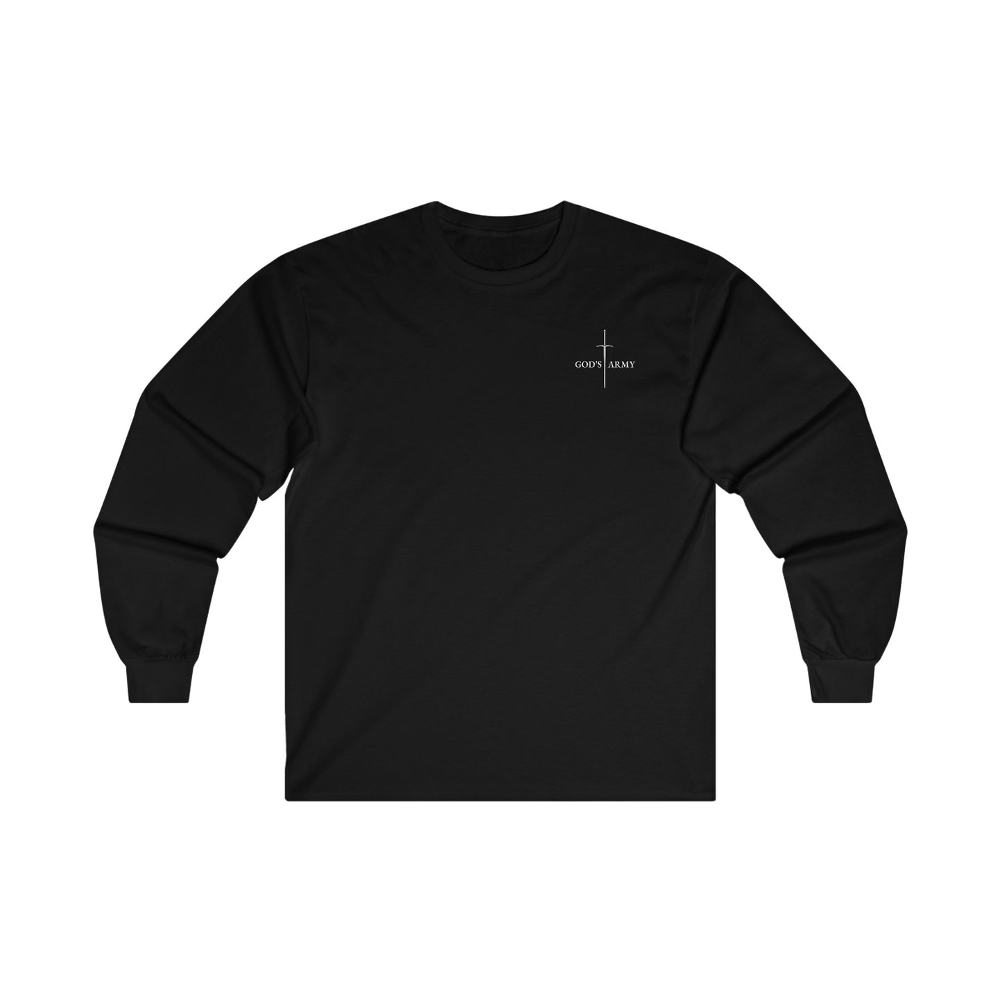 Unisex long-sleeved t-shirt - Faith can move mountains 