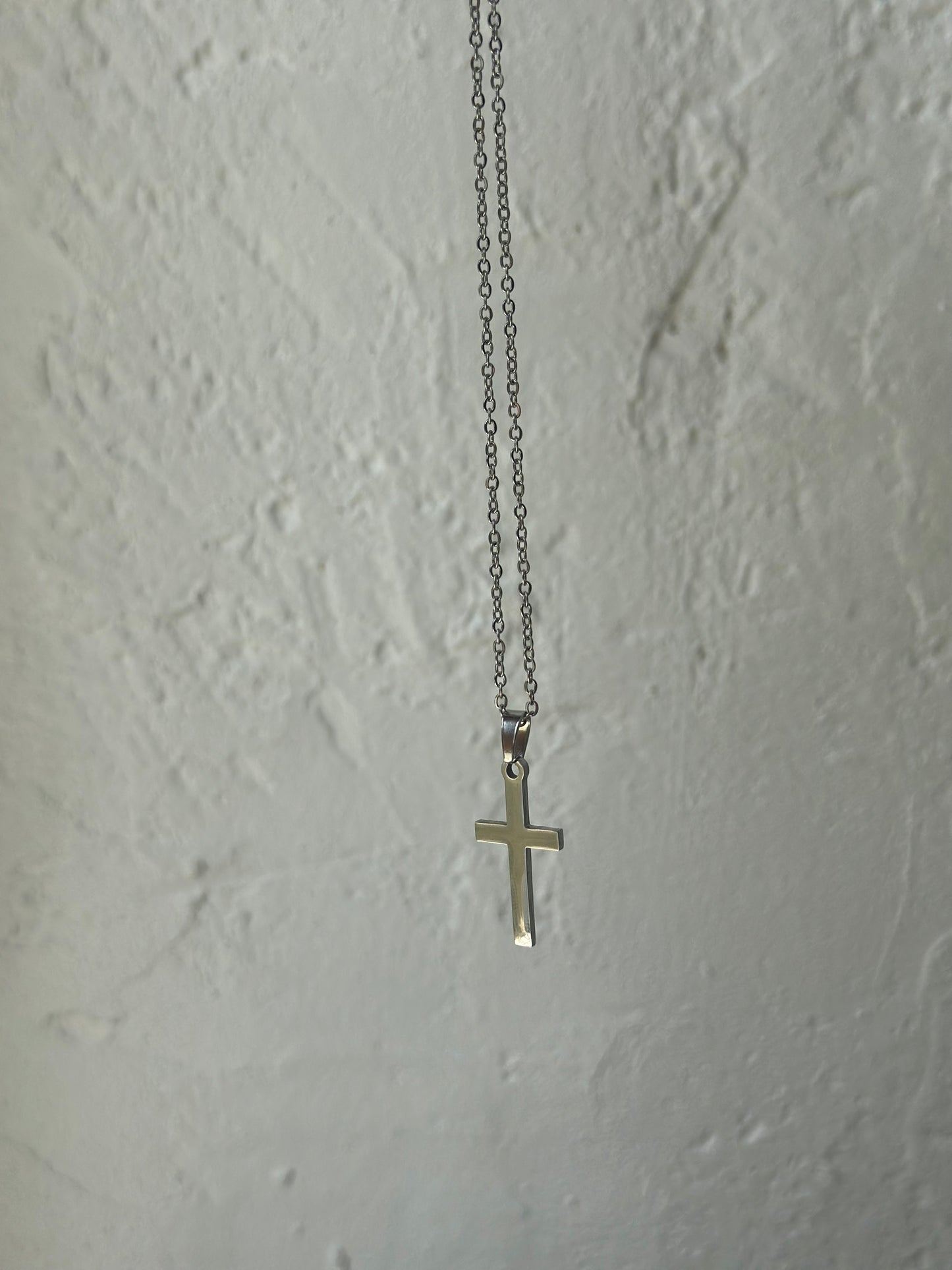 Cross Necklace - Silver